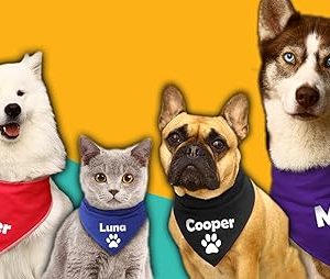 Dog Bandana Neck Scarf